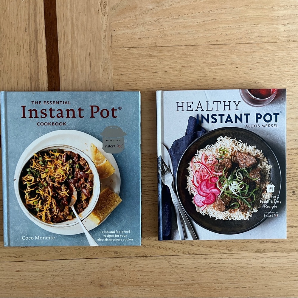 Two Instant Pot Cookbooks